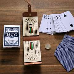 65: Portable Cribbage Board Game