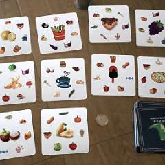 18: Pictures Pairing Board Game 54 Sheet Fruit