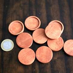 9: Wooden_Cabochon_Dark_3cm