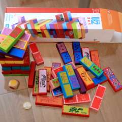 2: Jenga - 3v1 pexeso, dominp, jenga