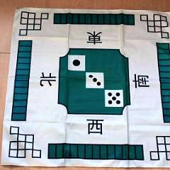 51: Mahjong_Textil_Obrus_75x75cm