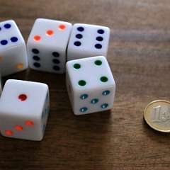 70: Dice_Color_25mm_6x