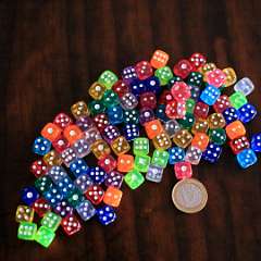 54: Dice_Transparent_10mm