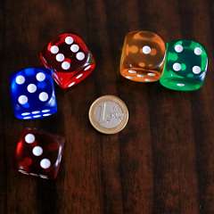 52: Dice_Transparent_25mm