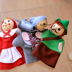 7: Finger Puppets Karkulka