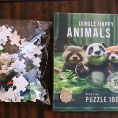 11: Jungle Happy Animals  3D 100