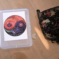 10: Wooden Animal Puzzle Tai Chi A4 131 pcs