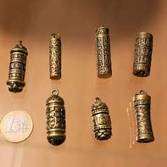 27: Brass Buddha pendant