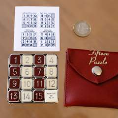 24: Fifteen Puzzle -Stainless Steel 01