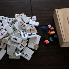 4: Domino Mexican Train 9