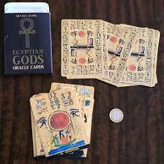17: Egyptian Gods Oracle Cards