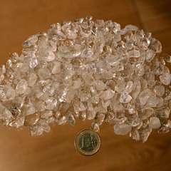 26: 7-9mm Natural White Crystal Stone Quartz