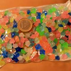 30: Luminous Stone Glow In Dark plastic  8x10mm
