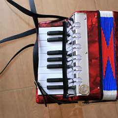 22: Mini 17-Key 8 Bass Accordion