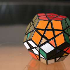 9: ShengShou Megaminx Speed Cube Black